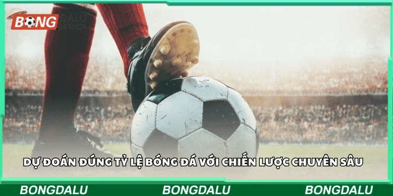 Dự đoán đúng tỷ lệ bóng đá với chiến lược chuyên sâu