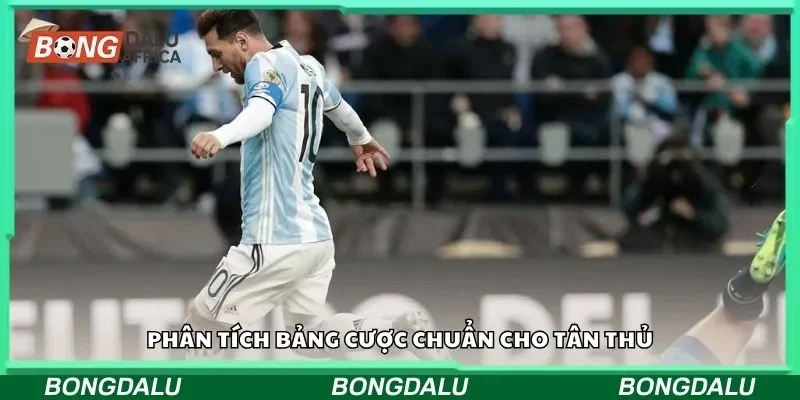 Phân tích bảng cược chuẩn cho tân thủ