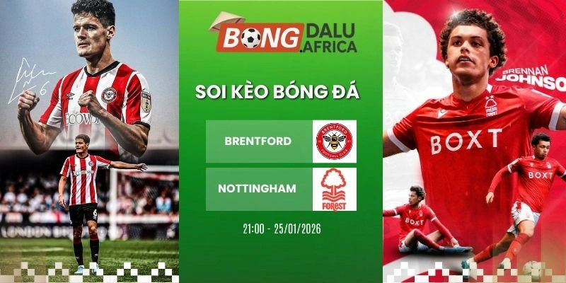 Soi Tỷ Lệ Kèo Nhà Cái Brentford Vs Nottingham – NHA, 25/1/2026