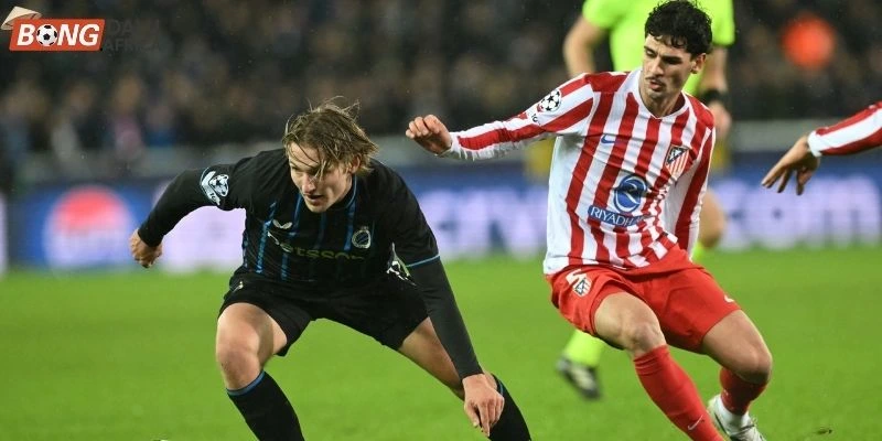 Phong độ cặp đấu Atlético de Madrid vs Club Brugge 