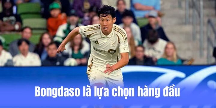 Bongdaso là lựa chọn hàng đầu của mọi người